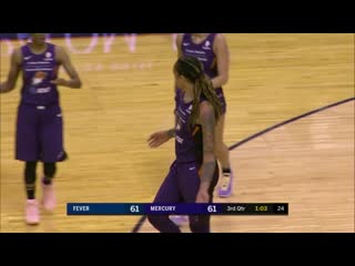 Brittney griner with 22 points vs indiana fever 23 07 2019