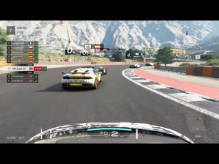 Gran turismo sport holding off the pack