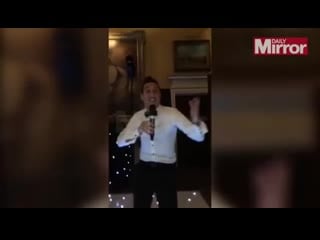 Santi cazorla steals the show at arsenal christmas party