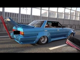 Bosozoku highway cruising 昭和倶楽部の走り