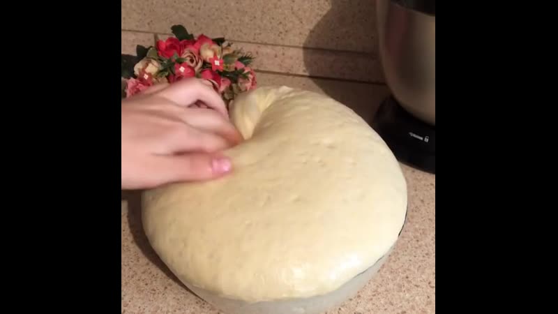 Шикарное сдобное тесто для булочек