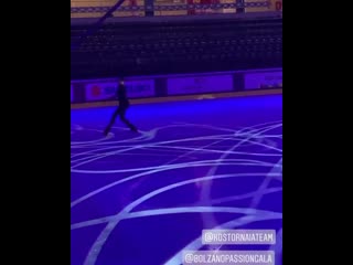 Алена косторная / alena kostornaia bolzano passion gala 2019, тренироа, 3а+2т