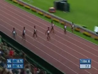 100m, carmelita jeter, 10 99, 0 6 wind, diamond league 2010 lausanne