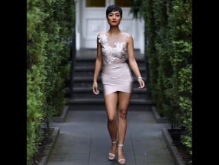 Micah gianneli in pale pink