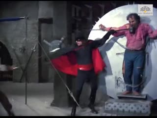 Navin nischol fight scene from zorro ज़ोरो,hindi action movie2