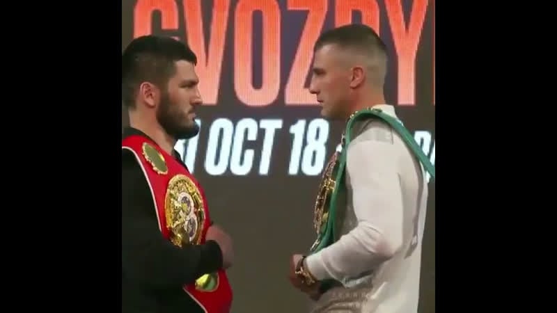 Артур бетербиев александр гвоздик дуэль взглядов