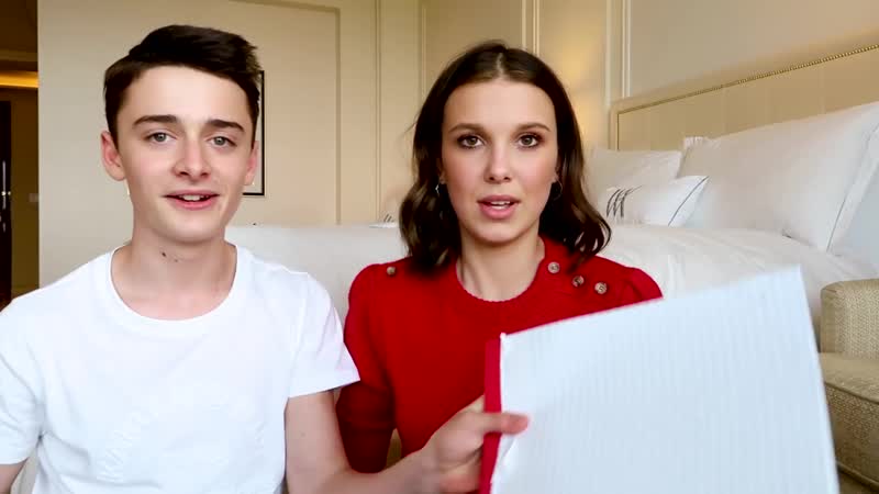 Millie bobby brown bff challenge! | noah schnapp