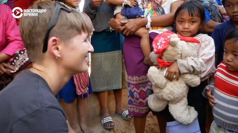 Россиянка переехала в лаос и помогает там бедным