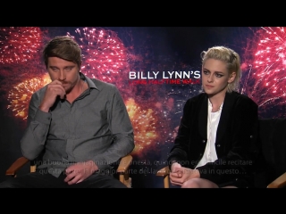 Billy lynn intervista esclusiva di coming soon a kristen stewart e garrett hedlund