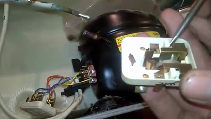 Проверка мотора и реле на холодильнике indesit