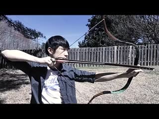 How to use tong ah (majra) archery overdraw device 통아 (마즈라) 사용법