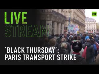 Public transport workers strike in paris over wages, cost of living