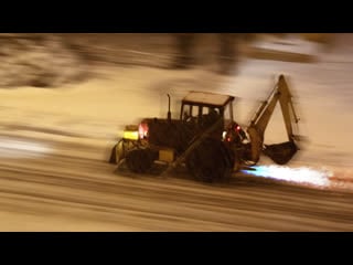 Что будет с трактором, если поставить на него турбину