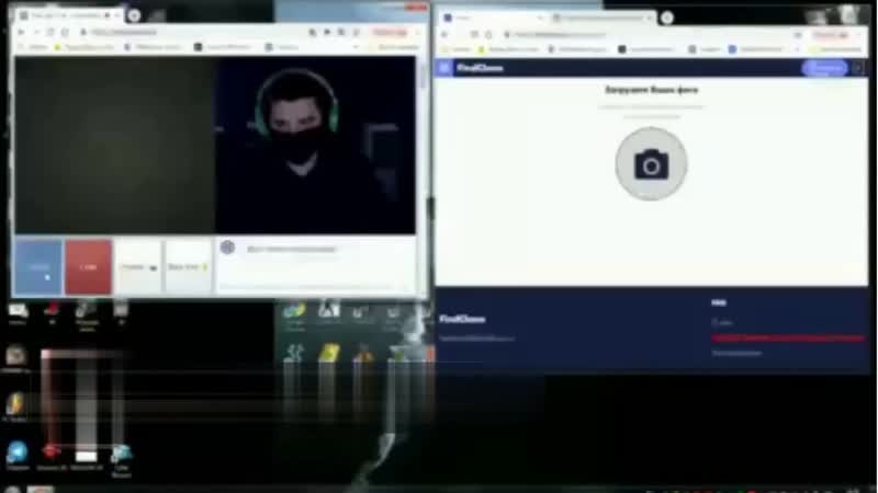 Вычислил деу по лицу в