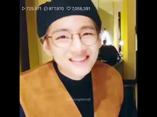 Taehyung’s giggles are so low and hearty it’s literally my favorite sound ever #tae updates