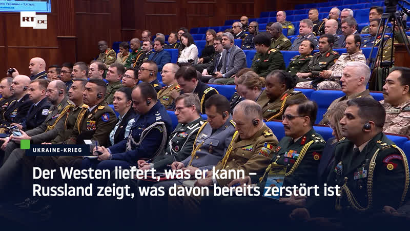 Der westen liefert, was er kann – russland zeigt, was davon bereits zerstört ist