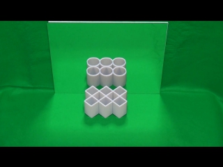 Ambiguous cylinder illusion