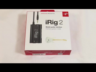 Ik multimedia amplitube irig 2 unboxing