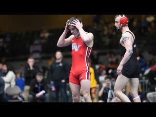 125lbs justin portillo (grand view) fall austin boyles (northwestern)