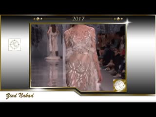 The snow crystal forest ziad nakad haute couture f w 17 18