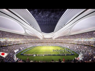 New national stadium video by zaha hadid architects