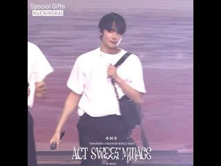 260423 act sweet mirage in seoul video gift our summer hueningkai fancam