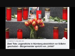 Von iris n masson am 29 januar 2019 zwei tote jugendliche in nürnberg absichtlich vor s bahn geschubst – bürgermeister spric