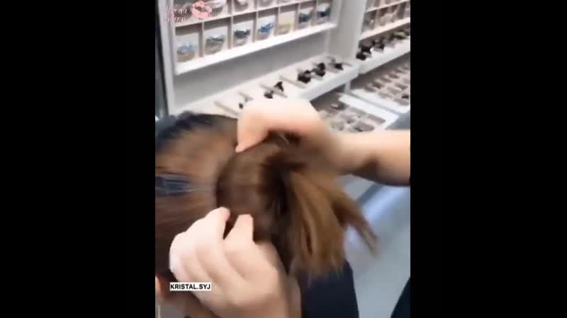 Легкий и быстрый способ сделать пучок