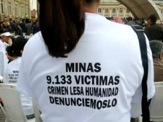 Colombia conmemoró el día contra las minas antipersona lanmine victims