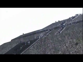 Drew seeley visiting the pyramids in mexico with the high school musical cast