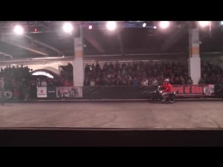 Humberto ribeiro freestyle stunt riding auf zündapp ks 50 swiss moto 2012