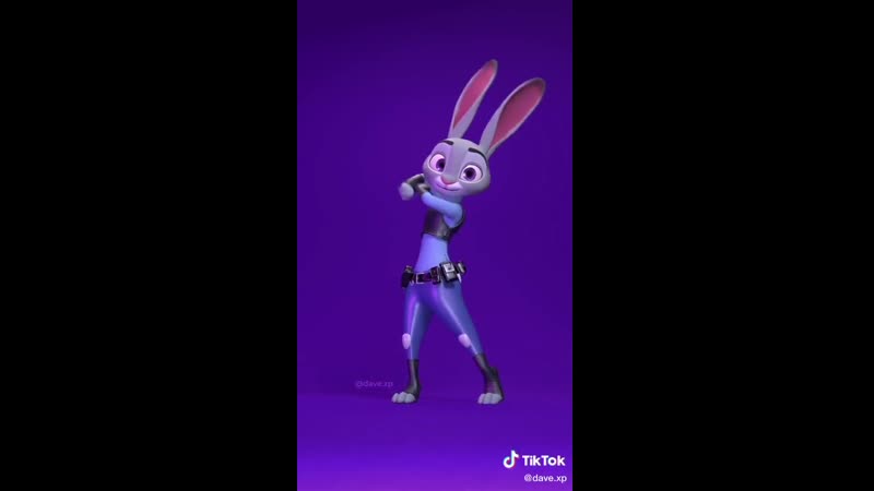 Zootopia judy hopps tiktok dance