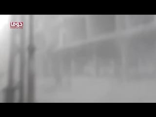 Сирия 07 04 2018 оператор боевиков попал под артиллерийский удар саа в дума, восточная гута