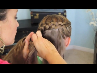 Dutch flower braid updos cute girls hairstyles