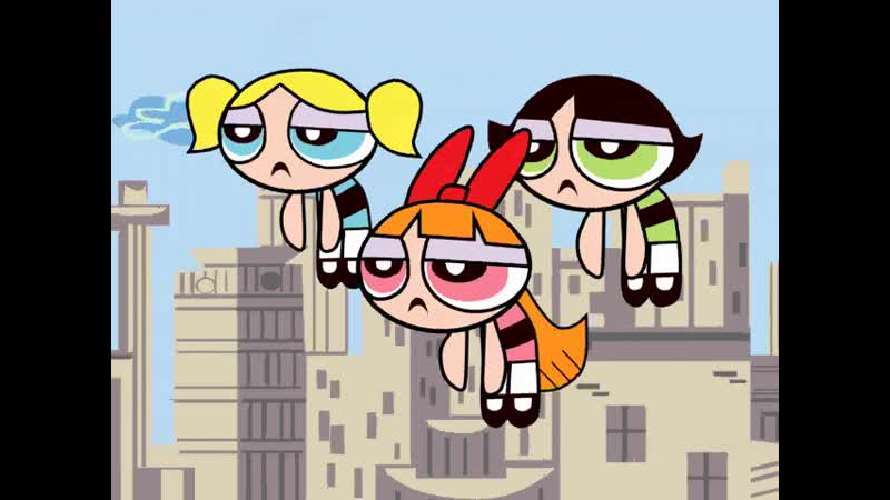 The powerpuff girls mojo jojo's pet project «поражение» (катсцена из игры) [русский дубляж]