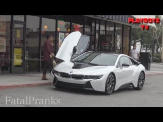 Подкатить к девушке на bmw i8 (самый жесткий пикап пранк)