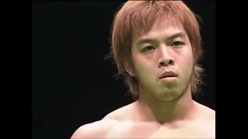 Mitsuharu misawa &amp; naomichi marufuji vs kenta &amp; kenta kobashi (noah the first navigation 2003 day 10)