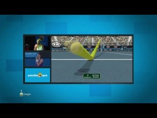 Ao 2012 sf sharapova vs kvitova (1st part)