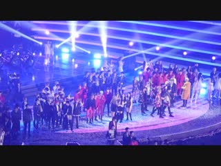 181225 블랙핑크(blackpink),방탄소년단(bts),엑소(exo,),트와이스(twice), 레드벨벳(red velvet) 전출연진 엔딩 (ending)[4k] 직캠 (2018 가요대전) by mera
