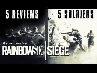 5 оперативников (интро/intro) rainbow six siege