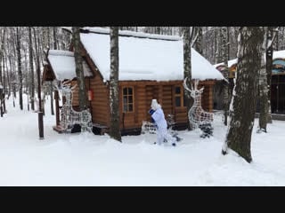 Снеговичок ⛄️ в нашем парке 🎄