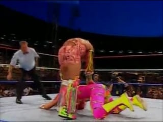 Wwf summerslam 1992 randy savage vs the ultimate warrior (wwf championship)