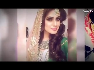 Kubra khan drama actress looking beautiful in wedding dress