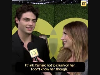 Noah centineo about selena