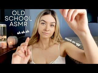 Classic old school asmr crack an egg back games, finger flutters, arm tracing, rambling etc