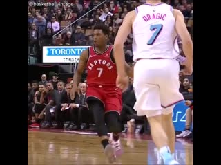 Kyle lowry to demar derozan alley oop dunk