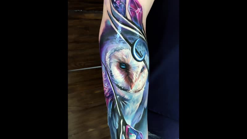 Наташа porn / тату сова сипуха