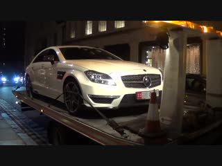 Seized brabus cls63 amg in london