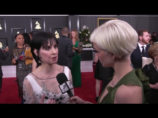 Enya grammy interview (mtv, beverly hills, california) usa