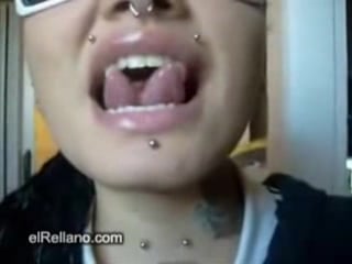 Split tongue fangs piercings and tattoos